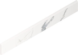 Italon 610130007449 Stellaris Statuario White Battiscopa 7.2x60