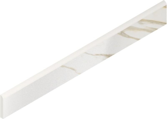 Italon 610130007457 Stellaris Calacatta Gold Battiscopa Lap 7.2x60