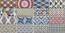 Плитка Equipe Metro 20922 Patchwork Colours 7.5x15