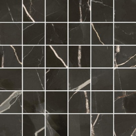 Italon 610110001141 Stellaris Absolut Black Mosaico 30x30