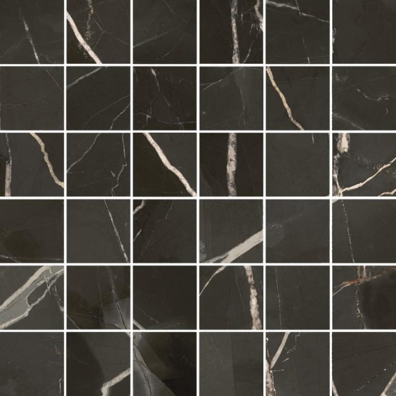 Italon 610110001141 Stellaris Absolut Black Mosaico 30x30