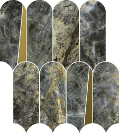 Italon 620110000237 Stellaris Madagascar Dark Mosaico Elegant 32.5x36.1