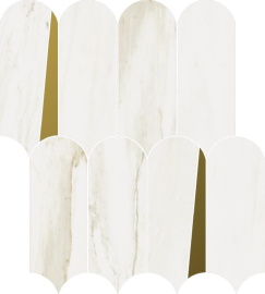 Italon 620110000231 Stellaris Carrara Ivory Mosaico Elegant 32.5x36.1