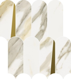 Italon 620110000230 Stellaris Calacatta Gold Mosaico Elegant 32.5x36.1