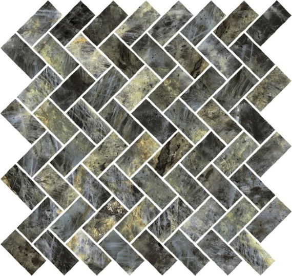 Italon 620110000219 Stellaris Madagascar Dark Mosaico Cross 31.5x29.7