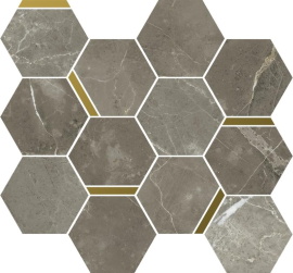 Italon 620110000225 Stellaris Tuscania Grey Mosaico Chic 28.3x32.8