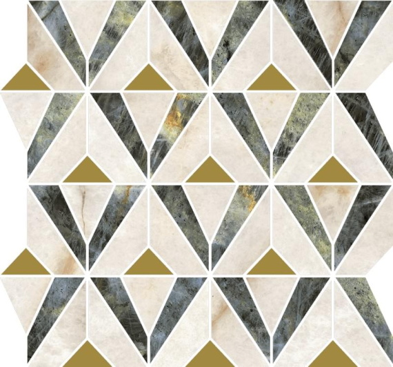 Italon 600110000977 Stellaris Dark Mosaico Orpheus 33.8x31.5