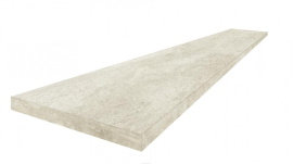 Coliseumgres 620070002585 Creta White Scalino Angolare Sx 33x60
