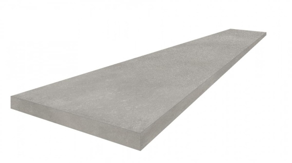 Coliseumgres 620070002522 San Siro Grey Scalino Angolo Sx 33x120
