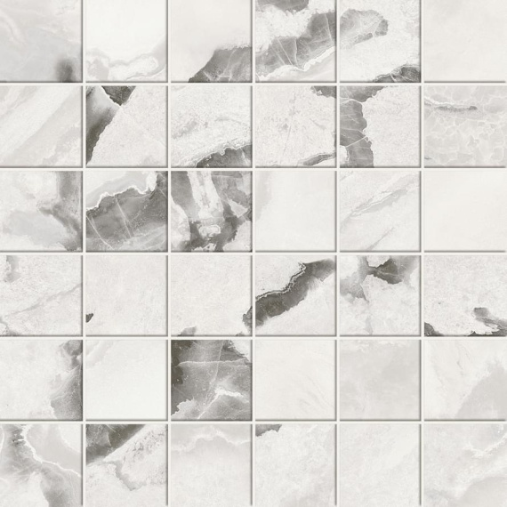 Atlas Concorde Russia 610110001184 Forte Dei Marmi Quark Oyster White Mosaic Lap 30x30