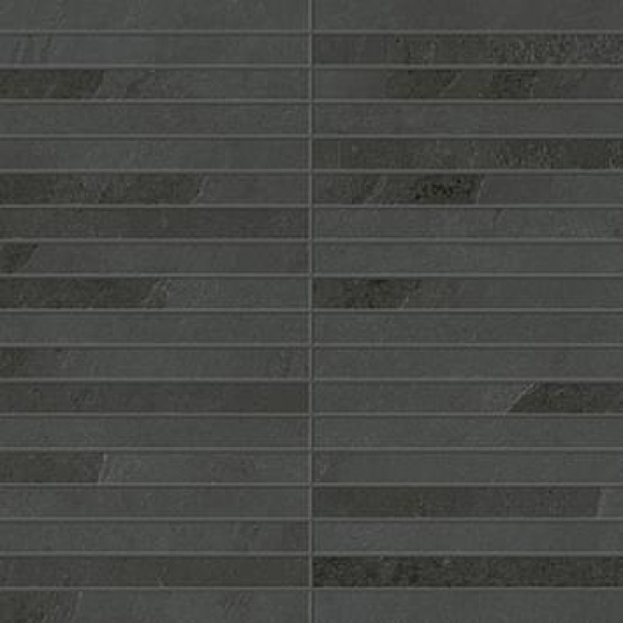 Coliseumgres Ardesia 610110001035 Блэк Мозаика Стрип 30x30