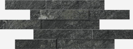 Мозаика Italon 620110000106 Skyfall Неро Брик 3D Пат 28x78