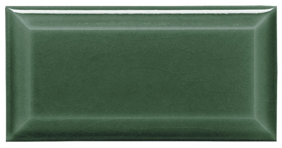 Плитка MODERNISTA Biselado PB C/C Verde Oscuro 7,5x15