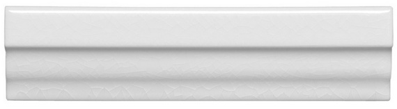Плитка MODERNISTA Cornisa Clasica C/C Blanco 3,5x15
