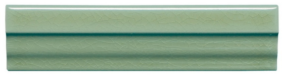 Плитка MODERNISTA Cornisa Clasica C/C Verde Claro 3,5x15