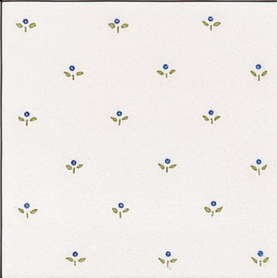 Плитка MODERNISTA Decorado Mimosa PB Azul C/C B 15x15