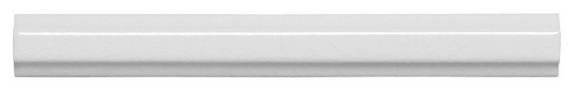 Плитка MODERNISTA Listelo Clasico C/C Blanco 1,7x15
