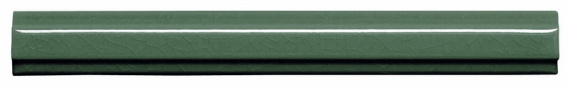 Плитка MODERNISTA Listelo Clasico C/C Verde Oscuro 1,7x15