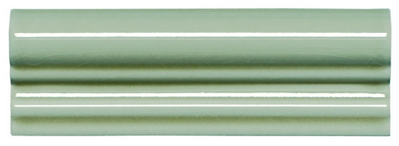 Плитка MODERNISTA Moldura Italiana PB C/C Verde Claro 5x15