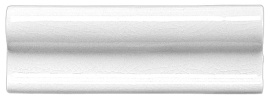 Плитка MODERNISTA Moldura Lisa C/C Blanco 5x15