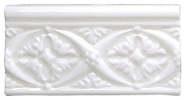 Плитка MODERNISTA Relieve Bizantino C/C Blanco 7,5x15
