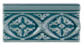 Плитка MODERNISTA Relieve Bizantino C/C Gris Azulado 7,5x15