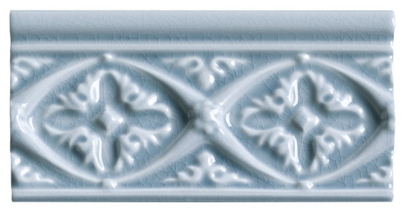 Плитка MODERNISTA Relieve Bizantino C/C Stellar Blue 7,5x15