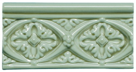 Плитка MODERNISTA Relieve Bizantino C/C Verde Claro 7,5x15