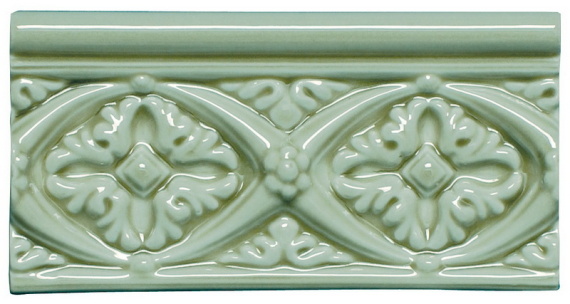 Плитка MODERNISTA Relieve Bizantino C/C Verde Claro 7,5x15