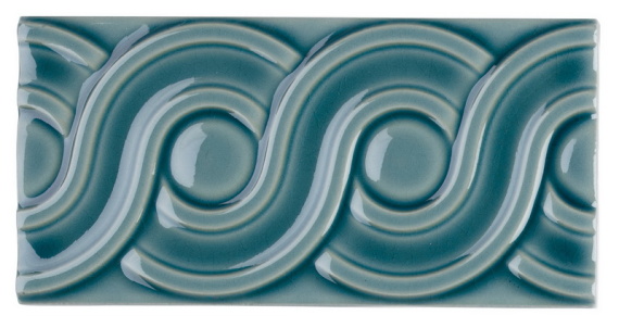 Плитка MODERNISTA Relieve Clasico C/C Gris Azulado 7,5x15