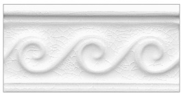 Плитка MODERNISTA Relieve Olas C/C Blanco 7,5x15