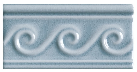 Плитка MODERNISTA Relieve Olas C/C Stellar Blue 7,5x15