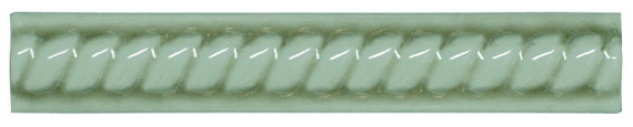 Плитка MODERNISTA Trenza PB C/C Verde Claro 2,5x15