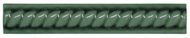 Плитка MODERNISTA Trenza PB C/C Verde Oscuro 2,5x15
