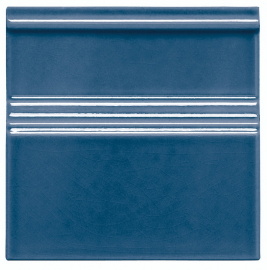 Плинтус Rodapie Clasico C/C Azul Oscuro 15x15