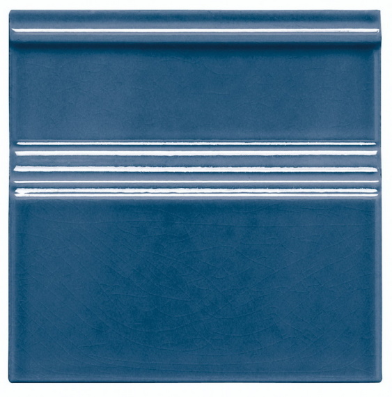 Плинтус Rodapie Clasico C/C Azul Oscuro 15x15
