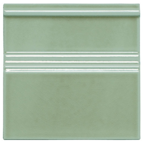 Плинтус Rodapie Clasico C/C Verde Claro 15x15