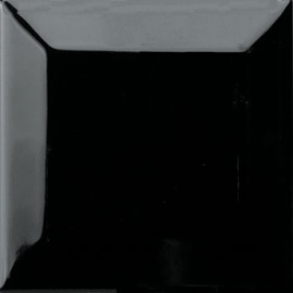 Плитка NERI Biselado PB Negro 7,5x7,5