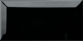 Плитка NERI Biselado PB Negro 7,5x15