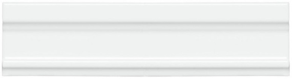 Плитка NERI Cornisa Clasica Blanco Z 7x30