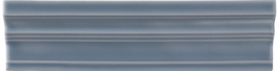 Плитка NERI Cornisa Clasica Storm Blue 5x20