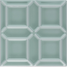 Плитка NERI Liso Edge Sea Green 15x15