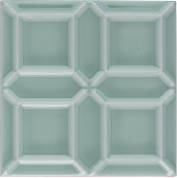 Плитка NERI Liso Edge Sea Green 15x15
