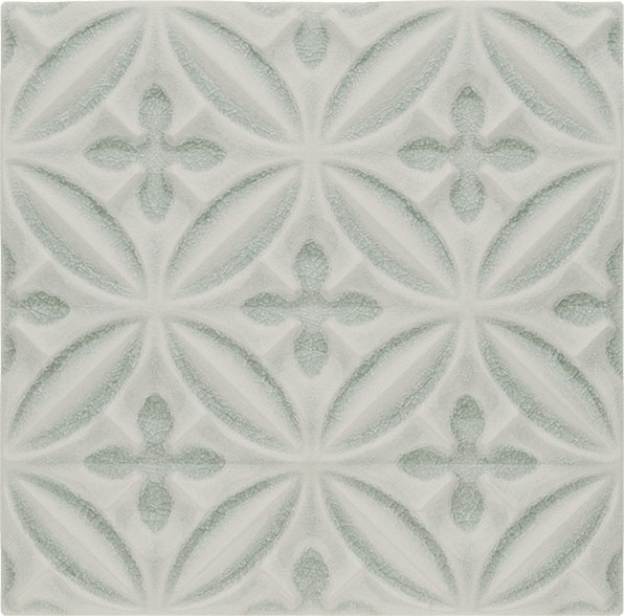Плитка OCEAN Relieve Caspian Surf Gray 15x15