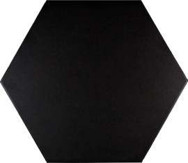 Плитка PAVIMENTO Hexagono Black 20x23
