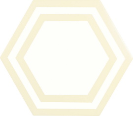 Плитка PAVIMENTO Hexagono Deco Bone 20x23