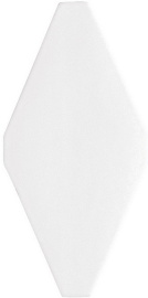 Плитка RENAISSANCE Rombo Liso Blanco Z 10x20