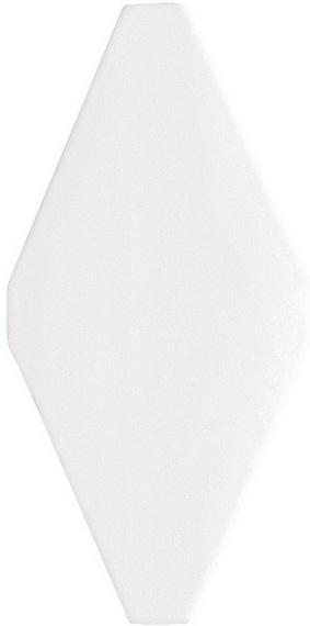 Плитка RENAISSANCE Rombo Liso Blanco Z 10x20