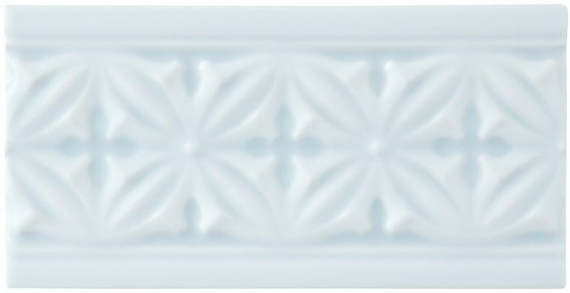 Бордюр Relieve Gables Ice Blue 10x19,8