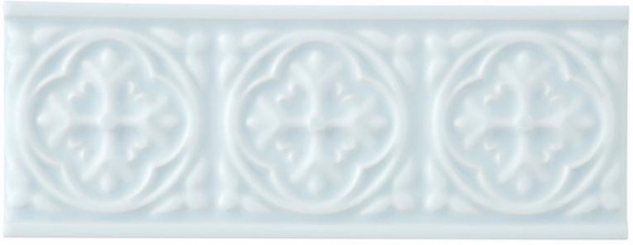 Бордюр Relieve Palm Beach Ice Blue 7,5x19,8